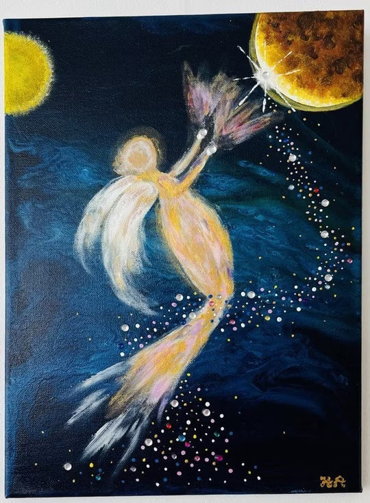 Engel der Heilung 30 x 40 cm