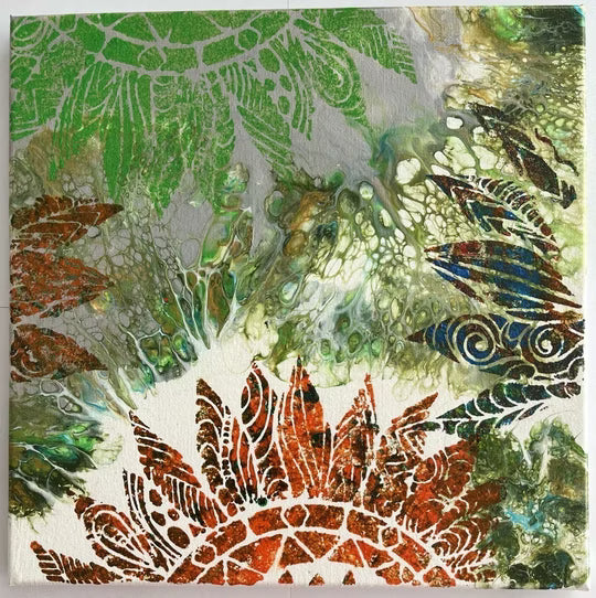 In the jungle 30 x 30 cm