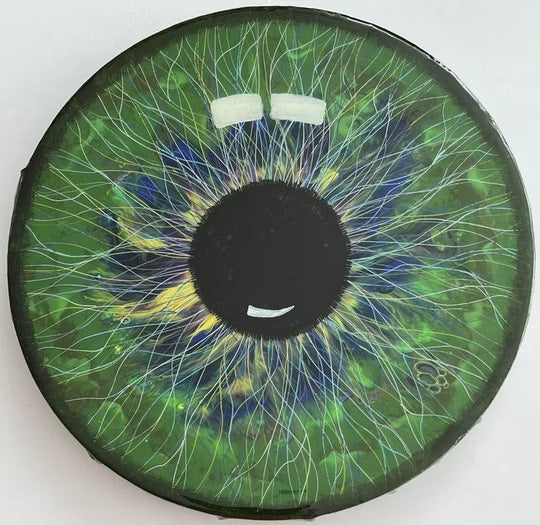 Iriskunst Ø30 cm