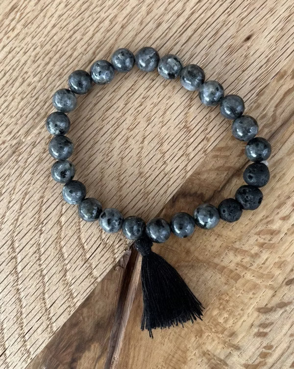 Armband mit Lavastein