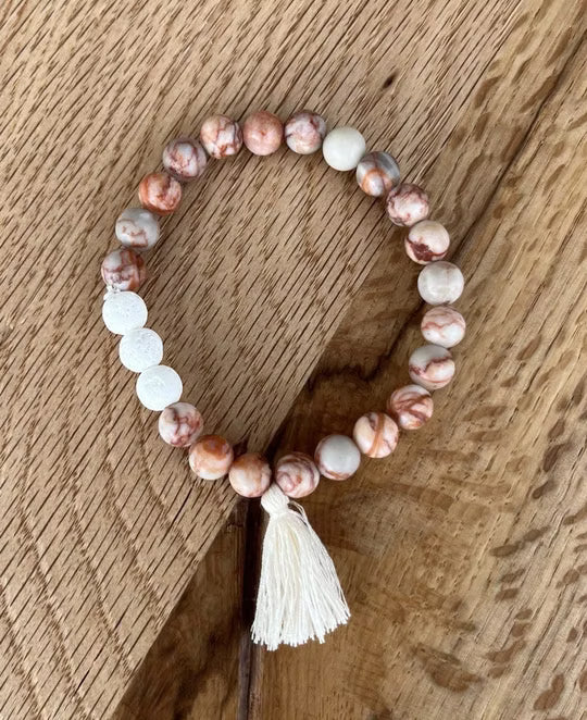 Armband mit Lavastein