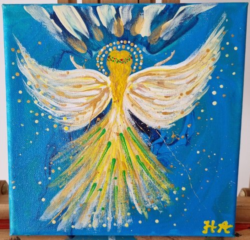 Sternenengel 20 x 20 cm
