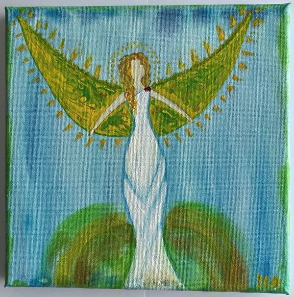 Angel of Enlightenment 20 x 20 cm
