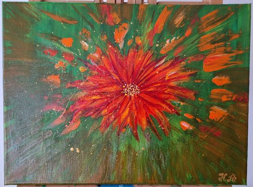 Frühlingserwachen 30 x 40 cm