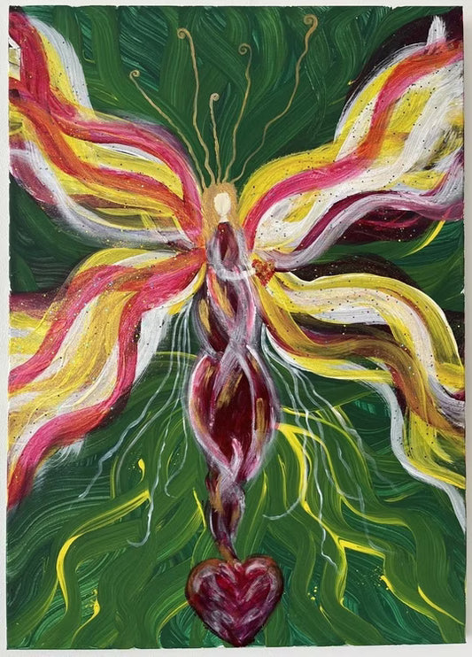 Herzengel 50 x 70 cm