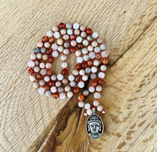 Mala with Buddha pendant 
