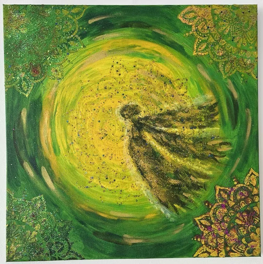 Sonnenengel 50cm x 50cm
